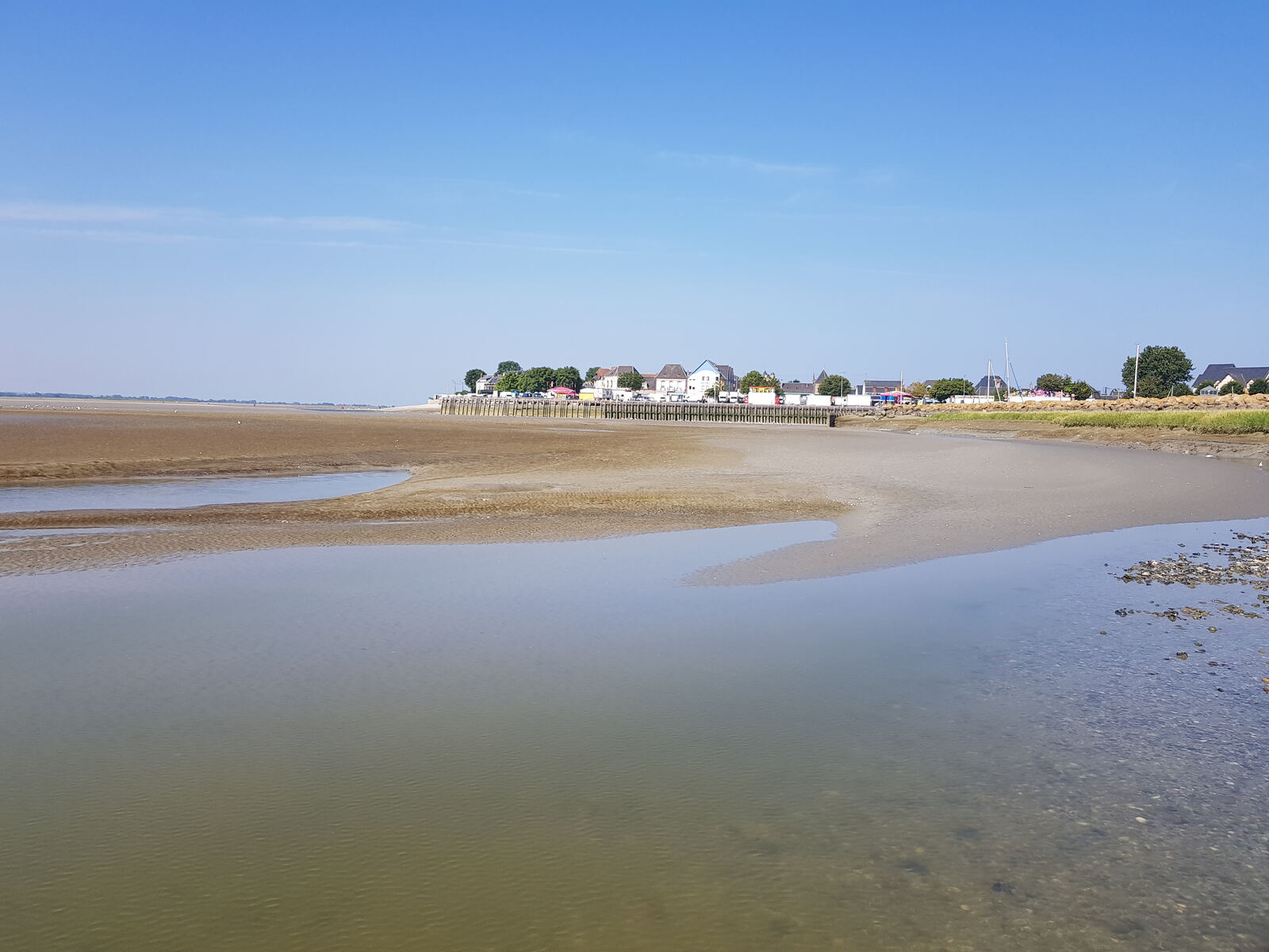 La plage du Crotoy